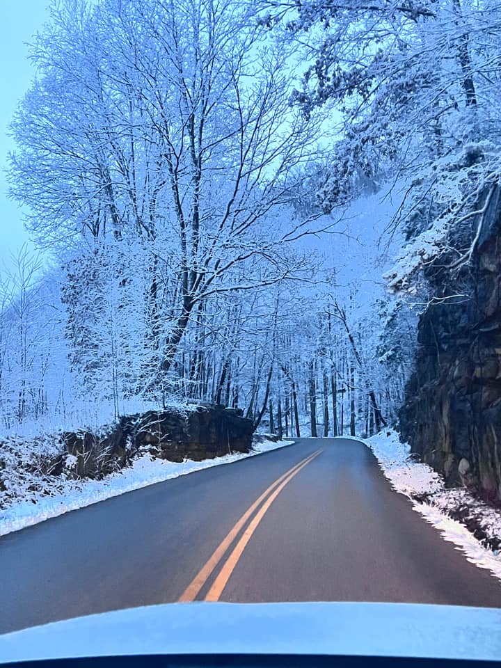 January 23 First Winter Storm of the 20212022 Snow Season Leaves Winter Wonderland across